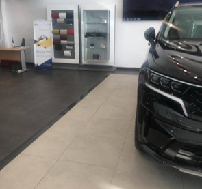 MyKia — Display in City Cars showroom